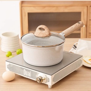 Olla de Cocina de Inducción y Gas al por Mayor, Revestimiento Antiadherente, Olla para Sopas y Salsas, Juego de Utensilios de Cocina <span class=keywords><strong>Carote</strong></span> - Product Image 4