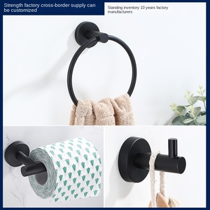Kit <span class=keywords><strong>de</strong></span> Baño <span class=keywords><strong>de</strong></span> Acero Inoxidable, Ganchos <span class=keywords><strong>de</strong></span> Pared, Percheros para Papel Higiénico, Toallas, Venta al por Mayor - Product Image 5