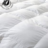 Ensemble de couette en microfibre blanche de Style hôtel toutes saisons pour hôtel Queen Size