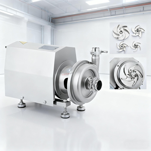 Sanitary Food Grade Low Stainless Steel Single-stage Milk Beverage <b>Beer</b> Centrifugal <b>Pump</b> Lift 18-100M OEM KEDUN - Product Image 1