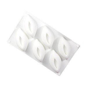 Flower Bud Silicone Mold 6 Cavity Cake Decorating Baking Tool For Chocolate Mousse DIY Petal Shape Kitchen Supplies - Product Image 5