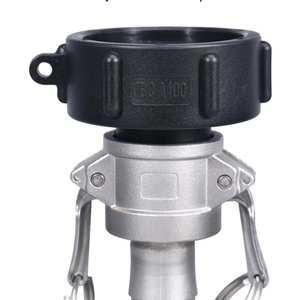Adaptateur de réservoir IBC en polypropylène de haute qualité S60 X 6 vers A75, A100, A125, A150, A200, connecteur de valve combiné en plastique Camlock - Product Image 6
