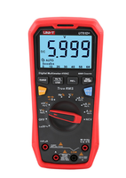Multimètre numérique UT61E + 1000V AC/DC pour instrument de test avec fonctions d'avertissement haute tension/courant et température