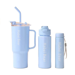 Nouvelle Tasse Portable, Mignon Mug d'Inspiration pour Enfants Individuel, Bouteille d'Eau en Plastique Grande Capacité Sports Trois-en-Un - Product Image 6