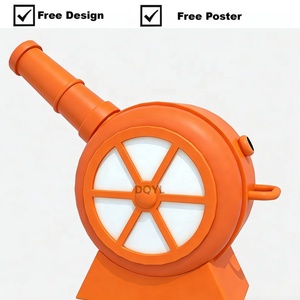 Canon à balles gonflables commercial pour aire de jeux intérieure, lanceur interactif pour enfants avec certification CE, personnalisable pour les zones de jeux souples - Product Image 2
