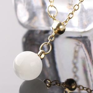 热卖长金流苏可调宝石女式项链 - Product Image 3