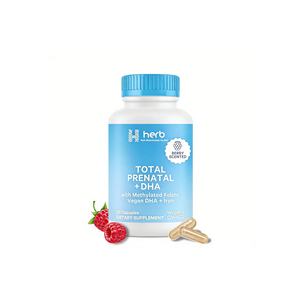 Vitamines prénatales en capsules OEM/ODM : Soutien nutritif doux pour les futures mamans, végétaliennes, saveur naturelle de fruits, complément alimentaire - Product Image 1