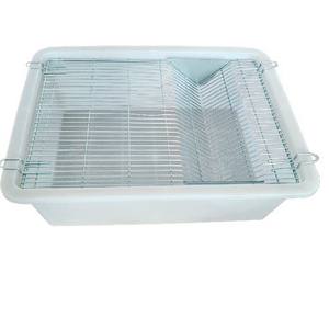 Fareler ve Sıçanlar için Paslanmaz Çelik Plastik Tel Örgü Asılı Üretim Kafesleri, Düz Desenli Lüks Konut - Product Image 4