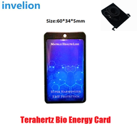 Nueva Tarjeta de Iones Negativos Me 2500-3000, Tarjeta Redonda, Chip de Energía Cuántica, Energía de Terahercios, Tarjeta Bio Nano Nume