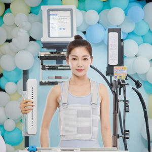 Bandage élastique réglable confortable et respirant unisexe fermeture de boucle de soutien de côtes pour la poitrine de rééducation post-chirurgicale - Product Image 2