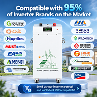 Batterie LiFePO4 32 kWh de type vertical 51,2 V 628 Ah avec cellules MB56, BMS JK V19 intégré et coussin chauffant pour système solaire - Stock UE