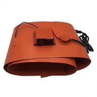 Chauffe-tambour électrique isolé pour fût de 55 gallons, en silicone, 220V, approvisionnement direct usine