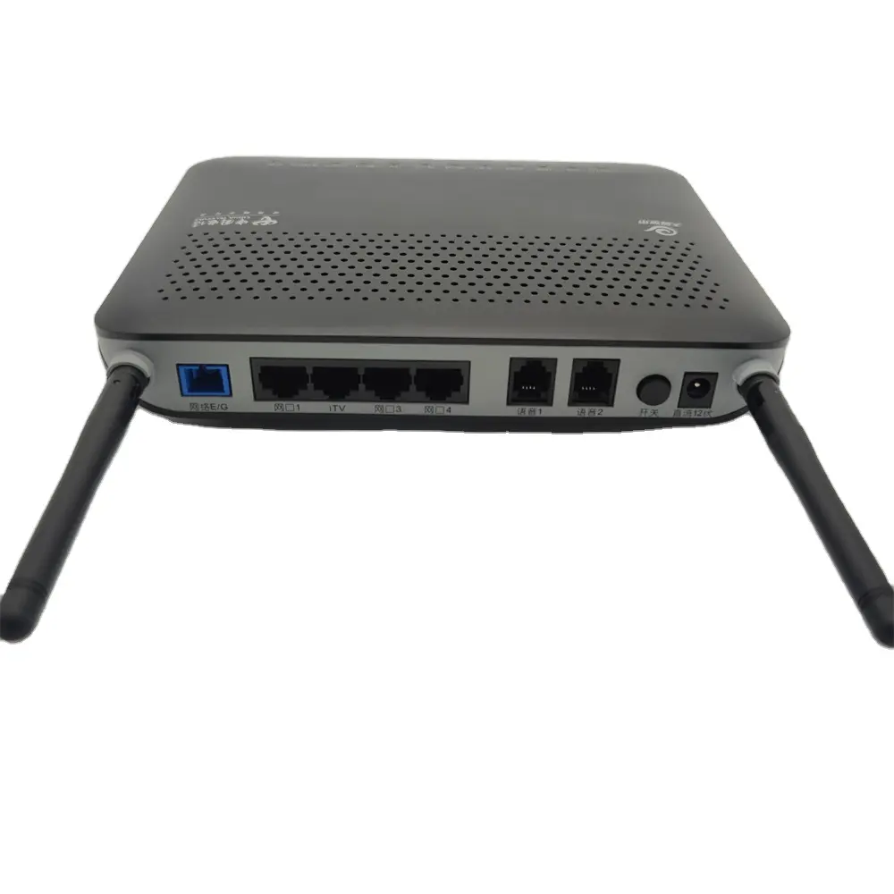 Per HUAWEI HG8245 doppie antenne più economiche ONU GPON/EPON + 4FE + 2TEL + 1USB + WIFI FTTH ONT Firmware inglese