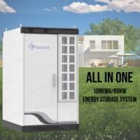 Yüksek Kapasiteli 109kWh 60KW Ticari Batarya Depolama Kabini MPPT 90KW Güneş Enerjisi Girişi IP55 C&I Mikro şebeke için