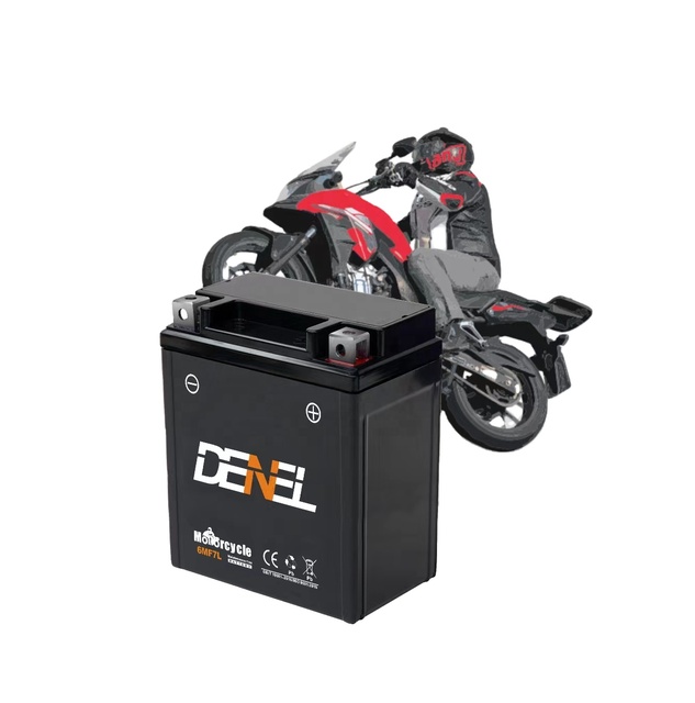 YTX7-BS Replacement Motorcycle Battery 12V7AH 6MF7L Factory Price for YAMAHA XTZ250 Road Bikes & Scooters