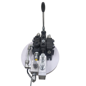 Huamao DCV60 60 litres/min 1 bobine Distributeur de commande directionnelle sectionnel hydraulique manuel et électro-hydraulique 15 kg - Product Image 2