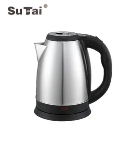 2022 Welcome samovar multi function 220v 1.2L 1.8L stainless steel electric kettle health pot in golden for hotel