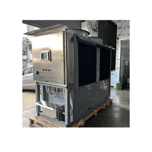 Unité de pompe à chaleur Syun 380V R-410A en acier inoxydable, équipement de chauffage industriel à économie d'énergie - Product Image 4