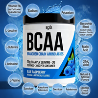 Poudre de BCAA Fournisseur OEM Sans Sucre Récupération Musculaire Hydratation Endurance avec L-Glutamine Électrolytes Nutrition Sportive pour Adultes