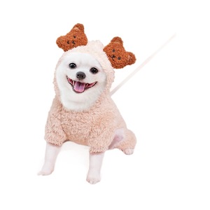 Abrigo para Perro con Diseño de Oso, Traje Cálido de Invierno de Cuatro Patas para Perros Pequeños, Poodle, Bulldog Francés, Diseño Adorable, Material de Poliéster - Product Image 5