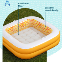 Piscine gonflable pour enfants en PVC écologique, type OEM, avec pompe à air intégrée