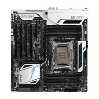 Placa base Plc para X99-DELUXE, X99 LGA2011-3, 8*DDR4, 64G, ATX, probada y en buen estado, suministro al por mayor
