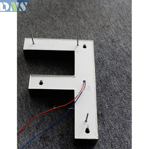 丹尼森 LED DIY 定制不锈钢电子通道灯标牌 黑白正面发光标牌 商业装饰用 - Product Image 5