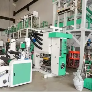 Extrusora de Película Plástica Automática de Alta Velocidad para LDPE, HDPE y LLDPE, Máquina de Soplado de Película Plástica - Product Image 2