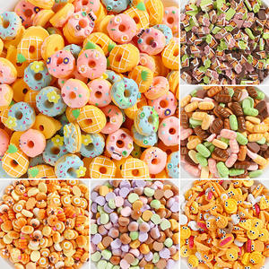 Grande collection d'accessoires en résine pour la création de nourriture factice, pour colle à crème, coque de téléphone, autocollant de réfrigérateur, décoration - Product Image 3