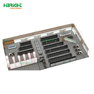Highbright Solución Integral para Equipamiento de Tiendas: Estantes de Madera y Metal y Refrigerador de Exhibición de Ahorro Energético - Product Image 5