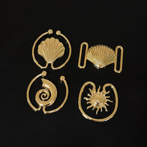 शीर्ष फैक्टरी कस्टम लोगो महिला पोशाक के लिए अनियमित सजावट बकल - Product Image 4