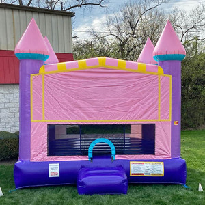 Château gonflable <span class=keywords><strong>Frozen</strong></span> avec bannières en velcro amovibles, château gonflable commercial pour enfants, maison de saut, trampoline gonflable - Product Image 3