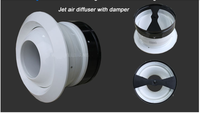 Diffuseur de jet d'air international, buse de jet de diffusion pour la climatisation