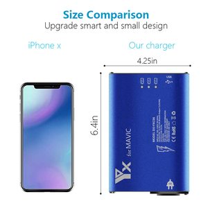 Chargeur 5 en 1 pour batterie et télécommande DJI <span class=keywords><strong>Mavic</strong></span> <span class=keywords><strong>Pro</strong></span> & Platinum & Alpine White, hub de charge rapide multiple - Product Image 6