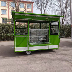 Chariot alimentaire à trois roues personnalisable, alimenté à l'énergie solaire, chariot alimentaire mobile de rue, voiture de service alimentaire mobile - Product Image 4