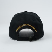 Groothandel Custom 6 Panel Sport Klassiekers Vader Hoed Hoge Kwaliteit Borduurwerk Logo Zwart Katoen Gorras Heren Vrouwen Baseball Cap