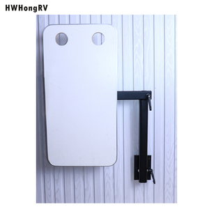 Pata de Mesa Plegable Vertical de Aleación de Aluminio HWHongRV, Estilo <span class=keywords><strong>Lagun</strong></span> con Doble Giro, Altura Ajustable para Accesorios de RV, Barco y Marina - Product Image 3
