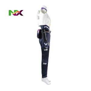 Disfraz de <span class=keywords><strong>Cosplay</strong></span> de <span class=keywords><strong>Valorant</strong></span> Viper, Conjunto de Atuendo de Anime 2D para Actuación, 5516 - Product Image 4