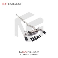 Système d'échappement Cat-Back Valvetronic en acier inoxydable ING pour BMW F3X 440i 3.0T |   Pièces de tuning haute performance en gros
