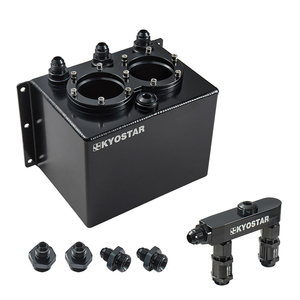 Kyostar 3L nhôm đua nhiên liệu tăng Tank Kit với đường sắt nhiên liệu cho 300 LPH bơm nhiên liệu cho động cơ xe - Product Image 6