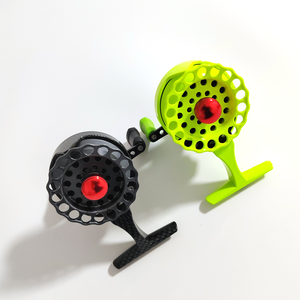 รอกตกปลาแบบ High Reel Seat สำหรับตกปลาบนน้ำแข็ง อัตราทด 3.5:1/แรงต้านสูงสุด 4 กก./4+1BB ด้ามจับอะลูมิเนียม พร้อม EVA สำหรับตกปลาในลำธารและแม่น้ำ - Product Image 1