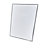 Plaque transparente personnalisée led lgp guide de lumière panneau diffuseur de lumière feuille PMMA guide de lumière feuille acrylique
