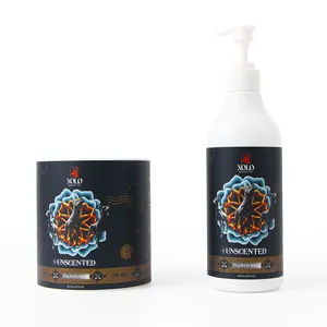 Individuelles Premium-Shampoo-Lotion-Flaschenetikett Gold-/Silberfolien-Logo-Aufkleber Druck Hundekörperwäsche Verpackungsetiketten