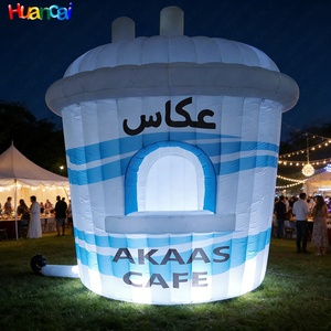 <span class=keywords><strong>Casa</strong></span> Inflable Espaciosa para Acampar, Carpa Inflable Promocional con Ventanas y Piso, Calidad Comercial - Product Image 5