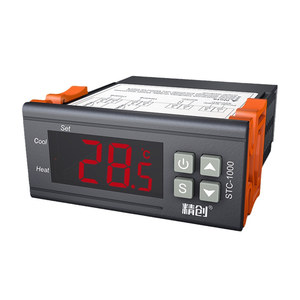 จิงชวง เอสทีซี-1000 เครื่องควบคุมอุณหภูมิแบบดิจิตอล 12V ดีซี สำหรับตู้ปลา ตู้ฟักไข่ สวิตช์ทำความร้อนและความเย็น - Product Image 1