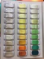 Catálogos de Muestras de Tela de Seda Pura de 8.5 mm, 19 mm y 30 mm en Colores Lisos Satén de Seda Natural Charmeuse Gasa Gruesa Georgette