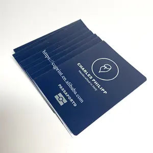 Logotipo personalizado Plata Hot Foil Impreso Impresión a todo color Tamaño del pasaporte Folleto del pasaporte personalizado