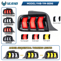 Feux arrière LED Vland Aftermarket RGB Color DRL pour Ford Mustang S197 GT 2005 2006 2007 2008 2009