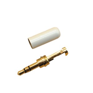 Conector de audio macho de 3.5mm, todo de cobre, chapado en oro, de 3 o 4 polos, para cables DIY - Product Image 5