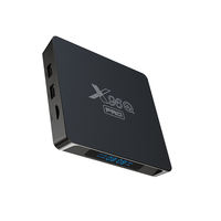 Boîtier TV Android X96Q Pro 4K, Android 10, Allwinner H313 Quad Core, lecteur multimédia en streaming, WiFi double bande, décodeur intelligent